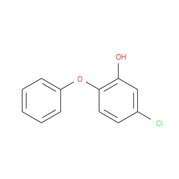 5-CHLORO-2-PHENOXYPHENOL 化学構造式