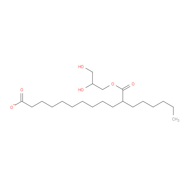 Caprylic / Capric Triglyceride 化学構造式