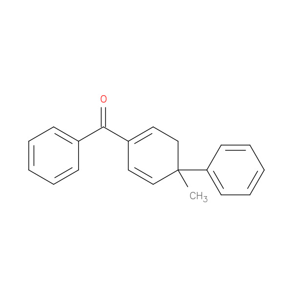 4-Methyl-4-phenylbenzophenone 化学構造式