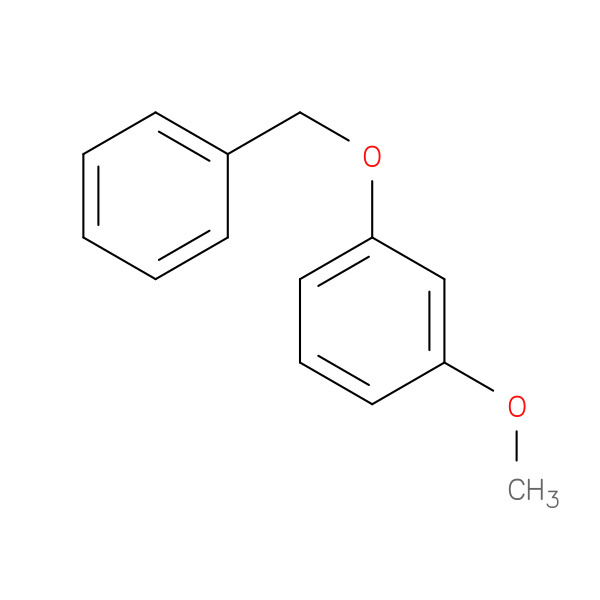 1-(Benzyloxy)-3-methoxybenzene 化学構造式