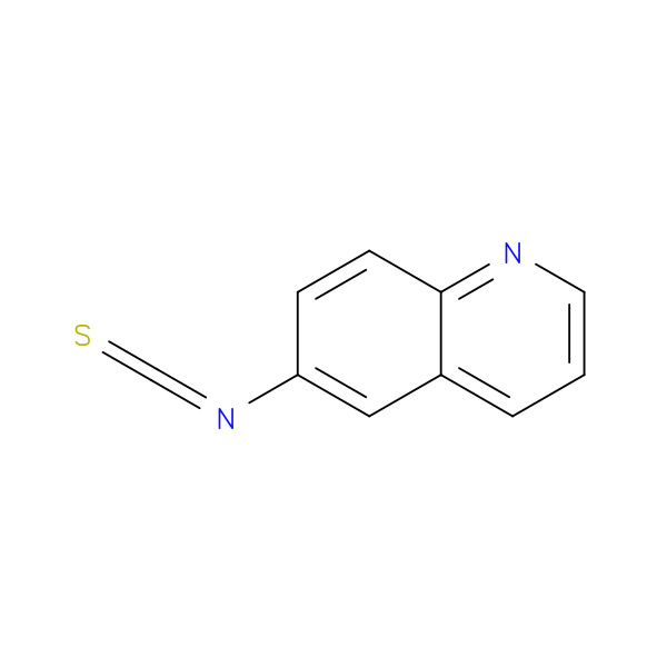 6-Isothiocyanatoquinoline 化学構造式