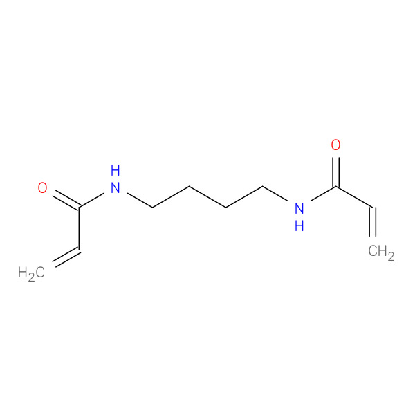 N,N'-(Butane-1,4-diyl)diacrylamide 化学構造式