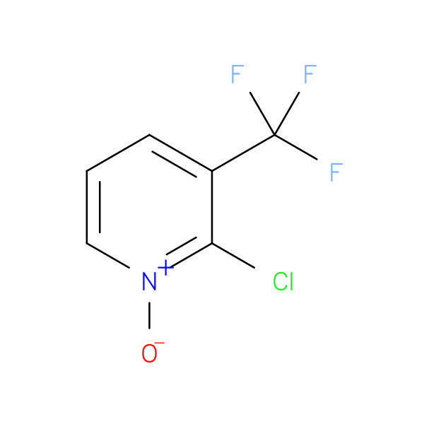 Pyridine,2-chloro-3-(trifluoromethyl)-,1-oxide 化学構造式