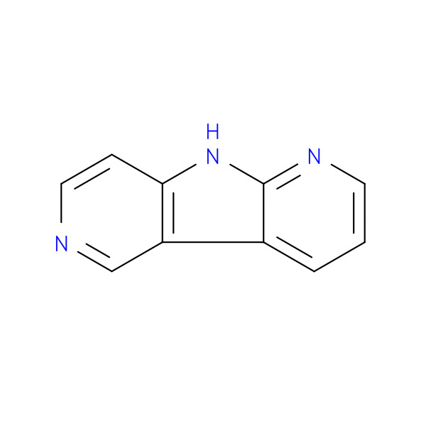9H-Pyrrolo[2,3-b:4,5-c′]dipyridine 化学構造式