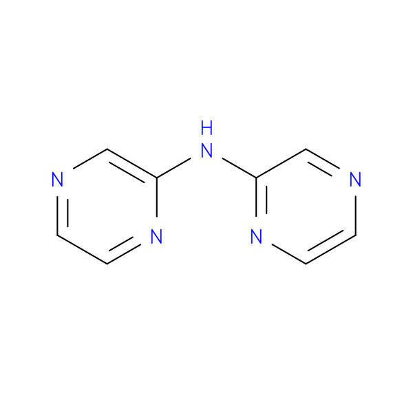 Di(pyrazin-2-yl)amine 化学構造式