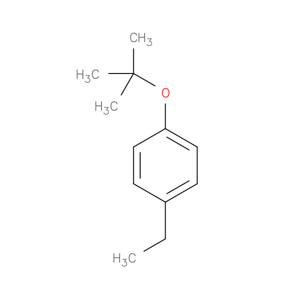 1-(tert-Butoxy)-4-ethylbenzene 化学構造式
