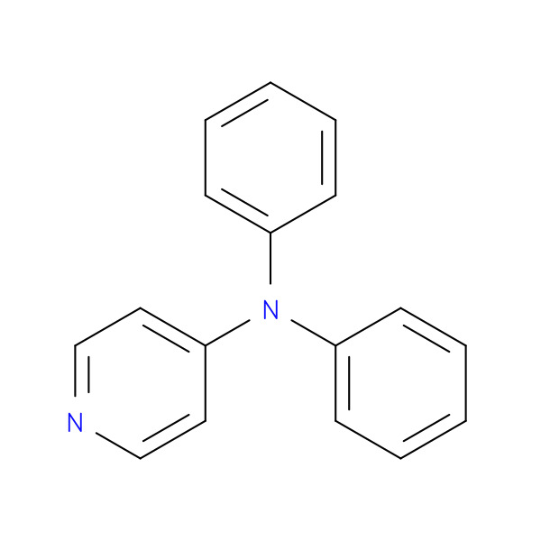 N,N-Diphenylpyridin-4-amine 化学構造式