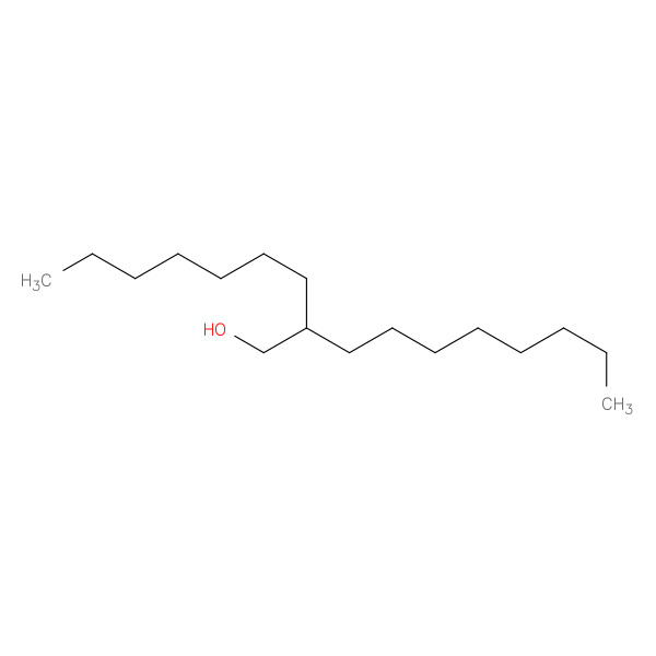 2-Heptyldecan-1-ol 化学構造式