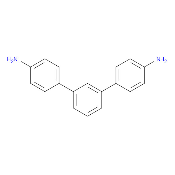 [1,1':3',1''-Terphenyl]-4,4''-diamine 化学構造式