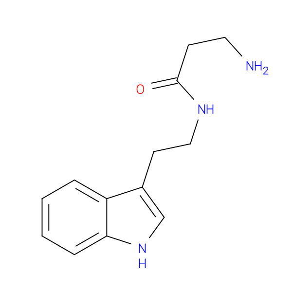 Indole-C2-amide-C2-NH2 化学構造式
