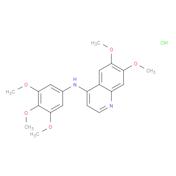 GAK inhibitor 49 hydrochloride 化学構造式