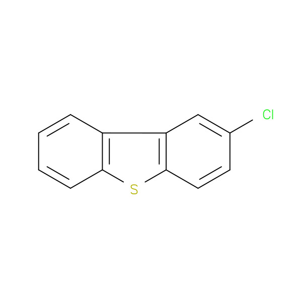 2-Chlorodibenzo[b,d]thiophene 化学構造式