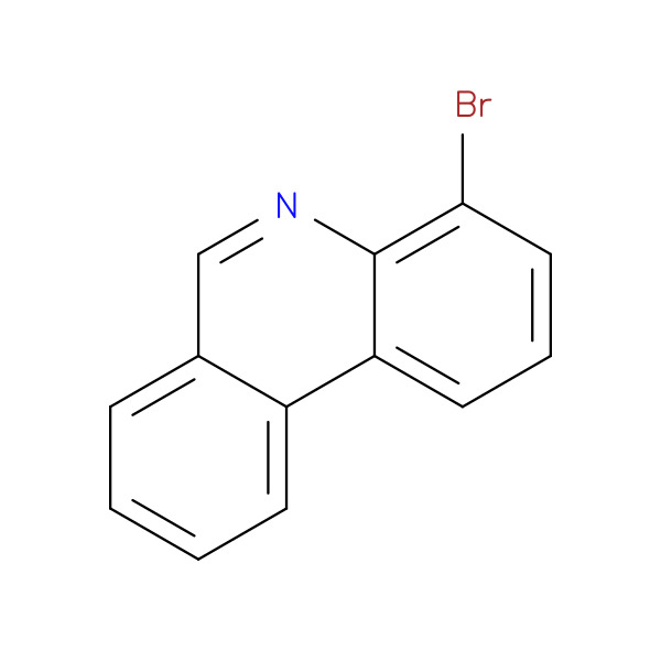 4-Bromophenanthridine 化学構造式