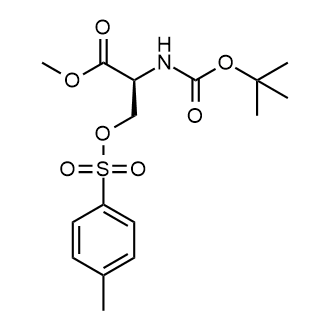 Boc-Ser(Tos)-OMe 化学構造式