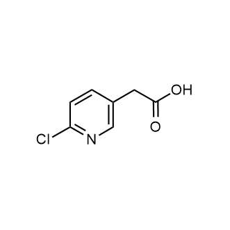2-Chloropyridine-5-acetic acid 化学構造式