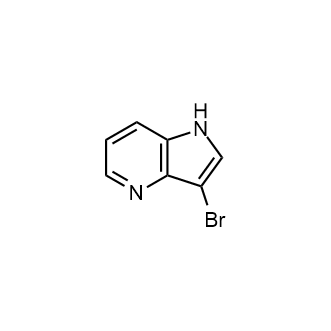 3-Bromo-1H-pyrrolo[3,2-b]pyridine 化学構造式