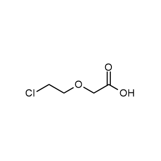 2-(2-Chloroethoxy)acetic acid 化学構造式