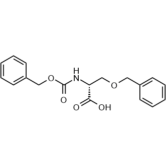Z-Ser(Bzl)-OH 化学構造式
