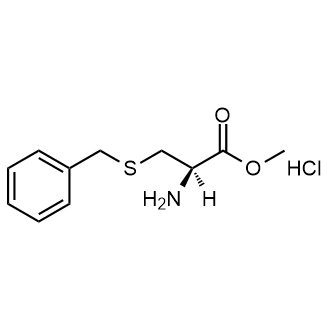H-Cys(Bzl)-OMe.HCl 化学構造式