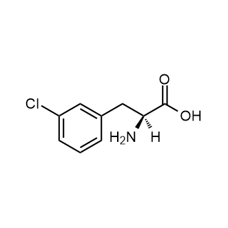 H-Phe(3-Cl)-OH 化学構造式