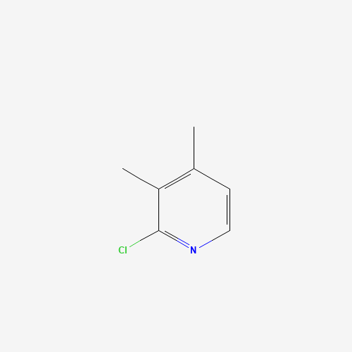 2-Chloro-3,4-dimethylpyridine 化学構造式