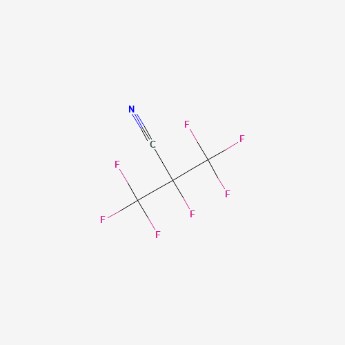 Heptafluoroisobutyronitrile 化学構造式