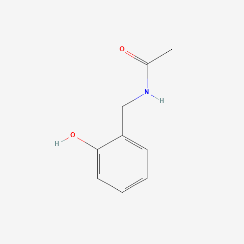 N-(2-Hydroxybenzyl)acetamide 化学構造式