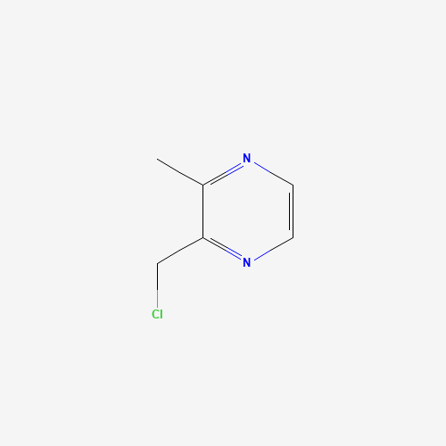 2-(Chloromethyl)-3-methylpyrazine 化学構造式