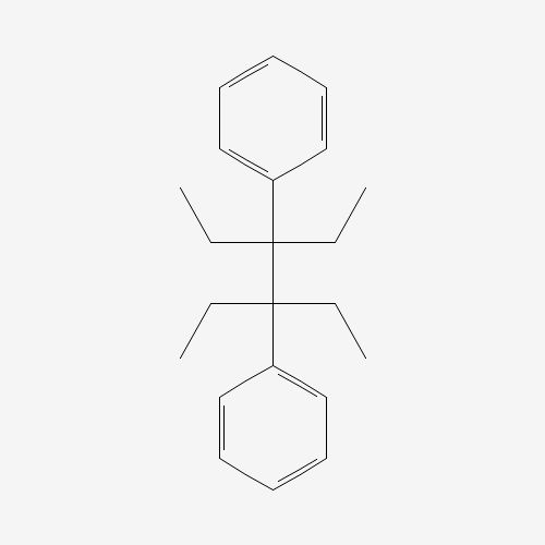 (3,4-Diethylhexane-3,4-diyl)dibenzene 化学構造式