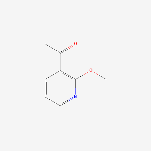 1-(2-Methoxypyridin-3-YL)ethanone 化学構造式