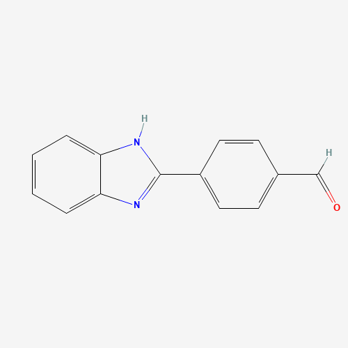 4-(1H-Benzo[D]imidazol-2-YL)benzaldehyde 化学構造式