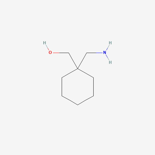 (1-(Aminomethyl)cyclohexyl)methanol 化学構造式