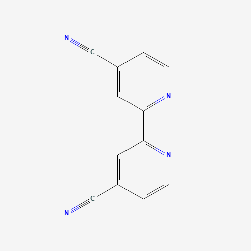 4,4'-Dicyano-2,2'-bipyridine 化学構造式