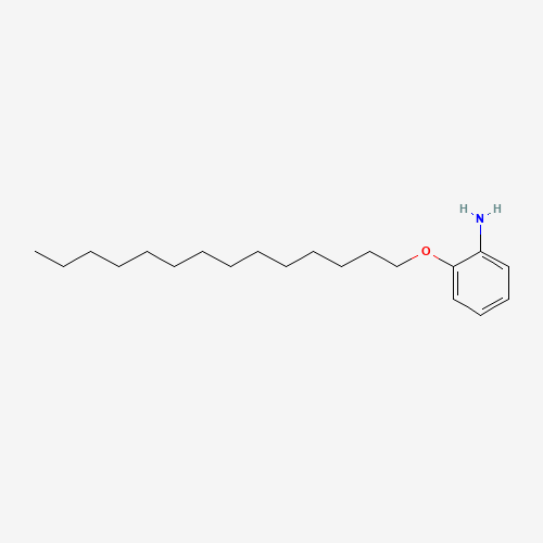 2-Tetradecyloxyaniline 化学構造式