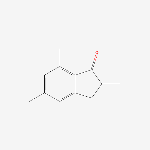 2,5,7-Trimethyl-1-indanone 化学構造式