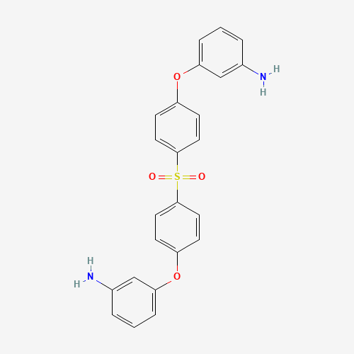 Benzenamine, 3,3'-[sulfonylbis(4,1-phenyleneoxy)]bis- 化学構造式